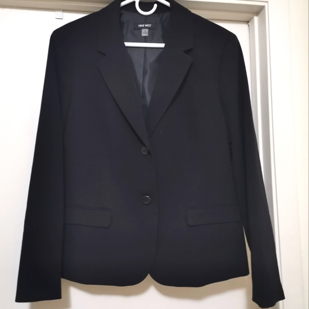 Nine West Classic Black Blazer, 16
